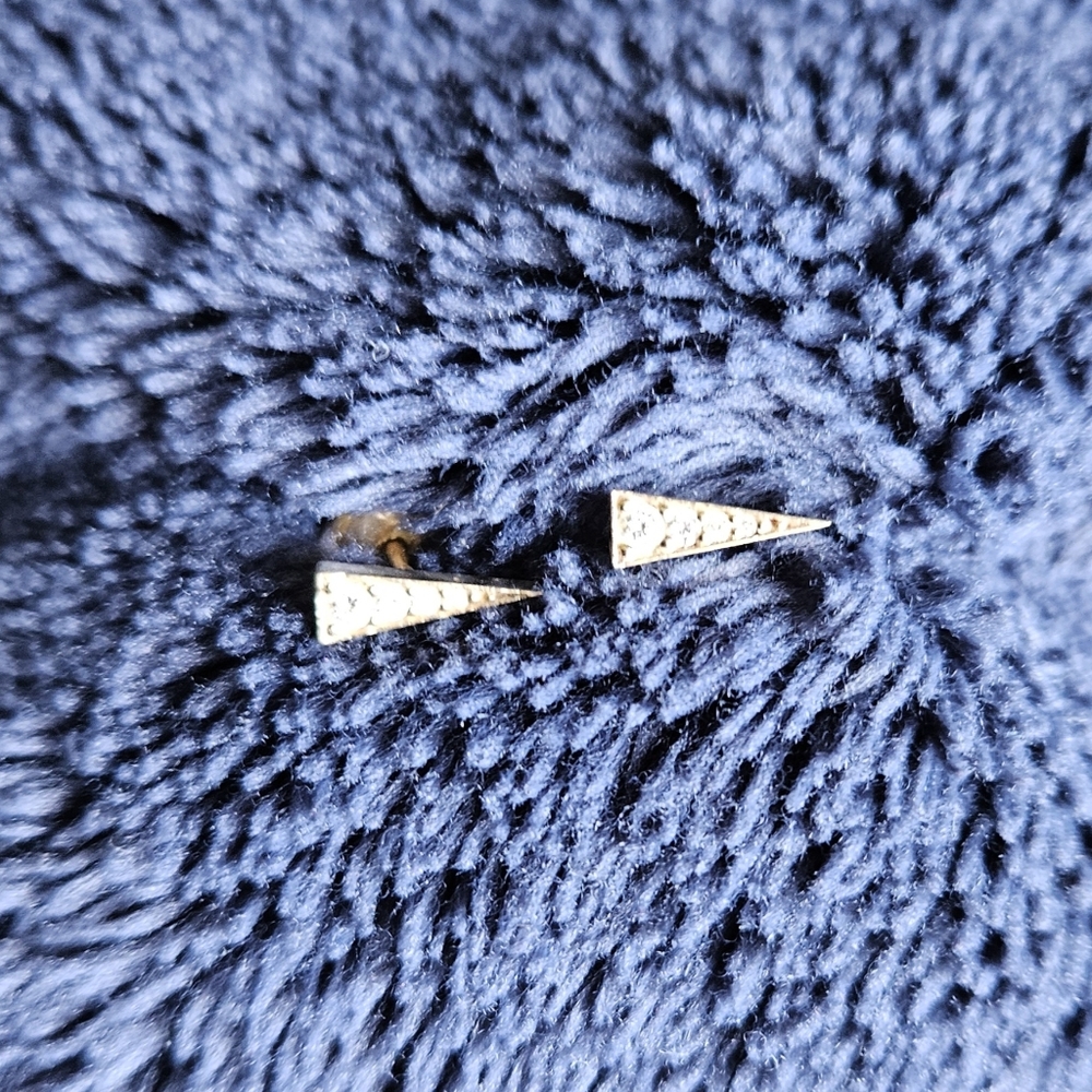 Baby Gold Spike Stud Earrings